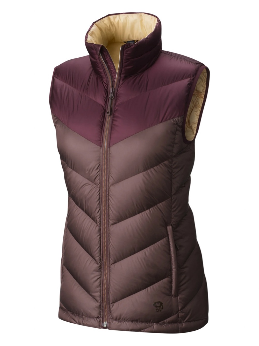 Mountain Hardwear Ratio Down Puffer Vest Purple Plum Women's S Outdoor Gorpcore